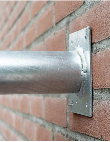 Muurbeugel voor verkeersspiegel