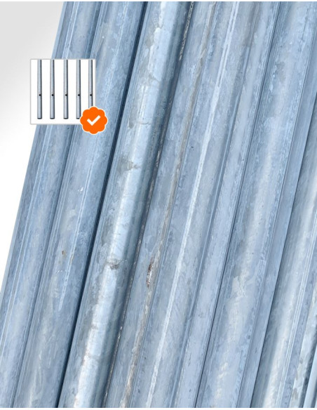 Buispaal met anker - 48 mm