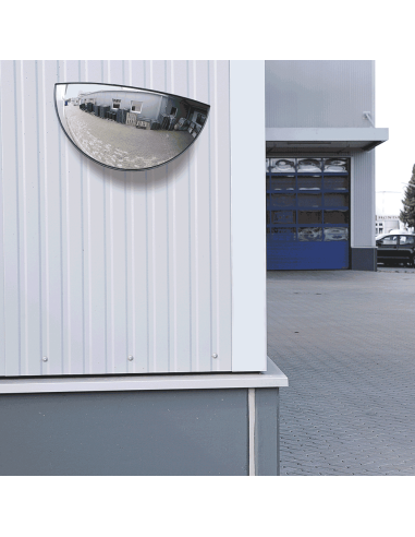 Bolspiegel SuperVision 180 graden kijkhoek - acrylglas