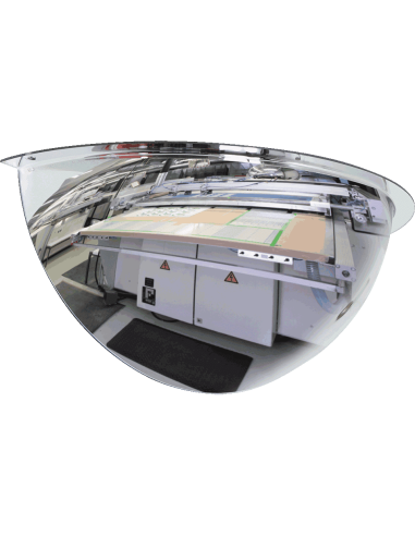 Bolspiegel 180 graden kijkhoek voor binnen