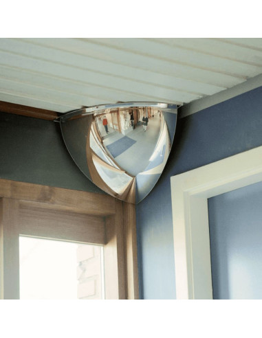 Bolspiegel 90 graden kijkhoek voor binnen - acrylglas