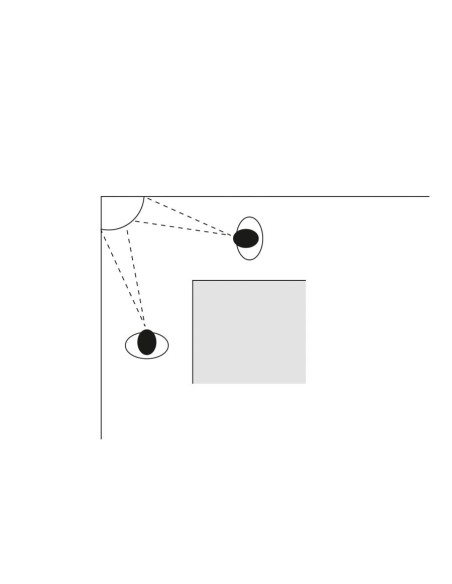 Bolspiegel 90 graden - acrylglas