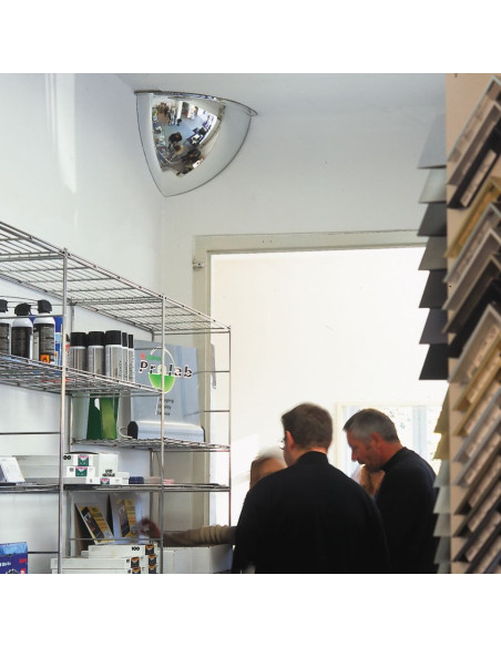 Bolspiegel 90 graden - acrylglas