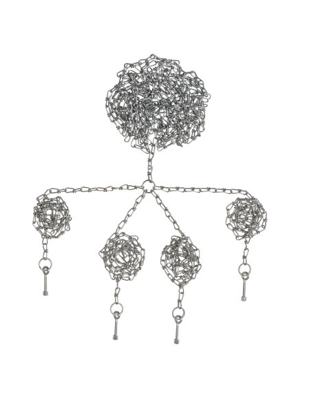 Ophangset voor bolspiegel 360 graden