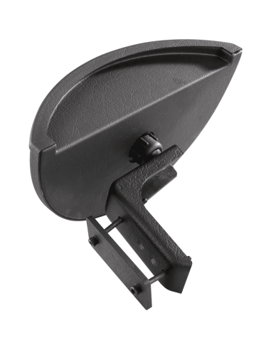 Groothoekspiegel met houder - acrylglas