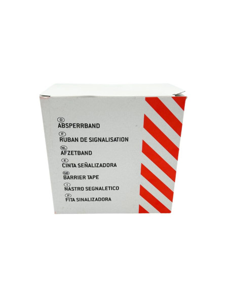 Rood wit afzetlint, 500 meter