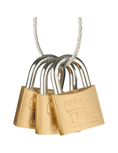 BURG WÄCHTER 405/40 Trio gelijksluitende slotenset