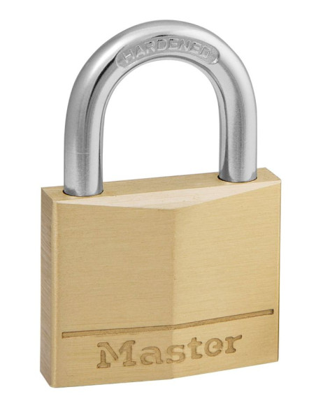 Masterlock 140EURD gelijksluitende hangsloten met sleutels - 4 stuks
