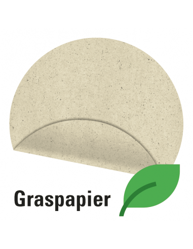 Markeringspunten stickers, geel, graspapier, 500 per rol