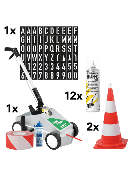Parkeerplaats markering set safety maxi