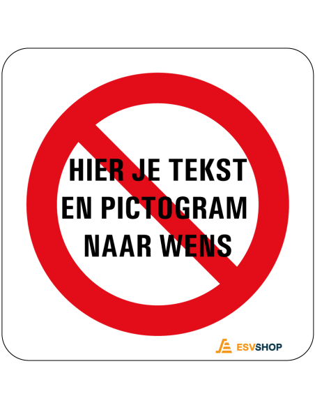 Raamsticker naar wens - eigen ontwerp