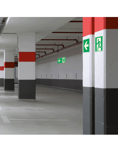 Extra lichtgevend nooduitgang links bord kopen?