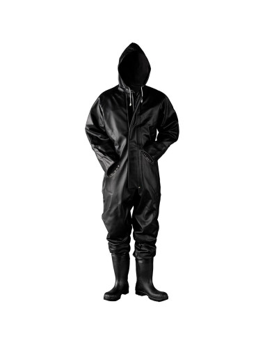 Dolfing 432.02 riooloverall met onbeveiligde laarzen, zwart