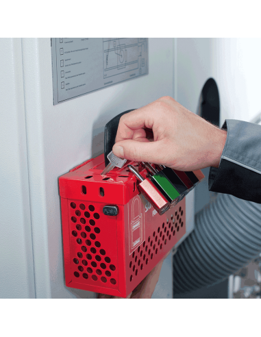 ABUS B835 Safety Redbox met wandhouder