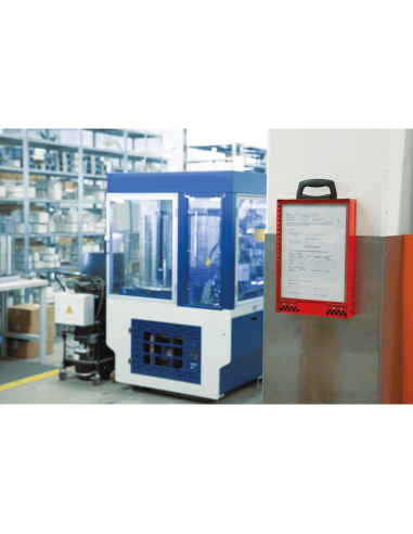 ABUS B810 Permit Redbox met wandhouder