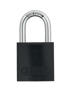 ABUS hangslot 72/40, aluminium, zwart