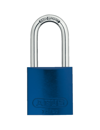 ABUS hangslot 72/40 BH40, aluminium, blauw