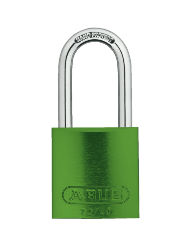 ABUS hangslot 72/40 BH40, aluminium, groen