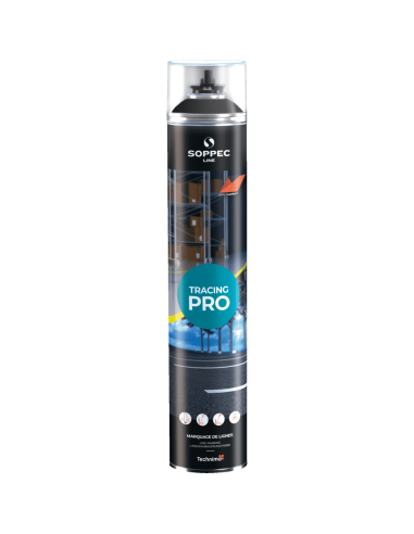 Soppec Tracing Pro markeerverf - zwart - 750 ml