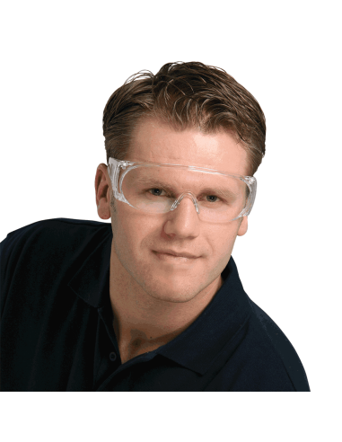 ESV WORK C4 Visi overzetbril, transparant, polycarbonaat