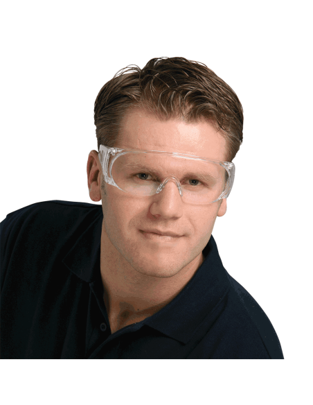 ESV WORK C4 Visi overzetbril, transparant, polycarbonaat