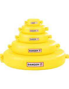 Catu afsluitervergrendeling, geel