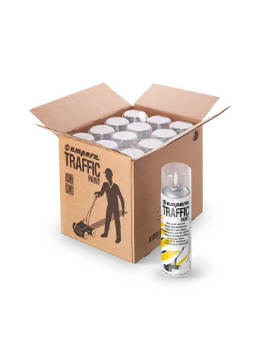 Ampere Traffic paint markeerverf, wit, 500 ml
