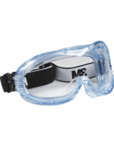 3M Fahrenheit ruimzichtbril, blauw met transparant glas