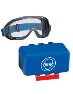 Uvex megasonic ruimzichtbril voordeelset met Secubox