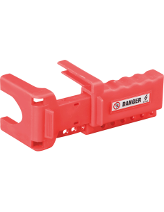 Catu afsluiter voor kogelkranen - rood