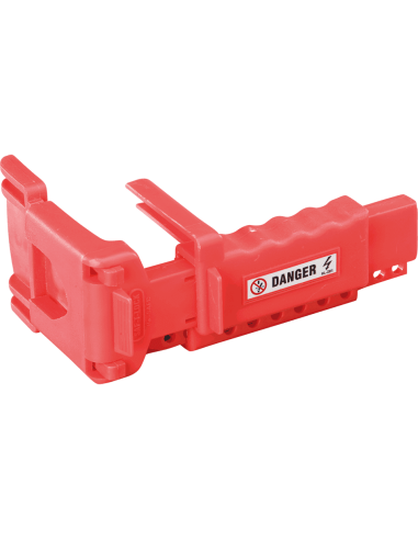Catu afsluiter voor kogelkranen - rood
