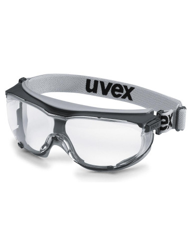 Uvex carbonvision 9307-375 ruimzichtbril, zwart met transparante lens