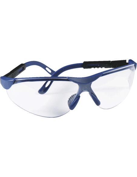 ESV WORK C3 Comfort veiligheidsbril, blauw met transparante lens