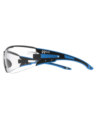 ESV WORK C7 Flex veiligheidsbril, blauw zwart, transparante lens