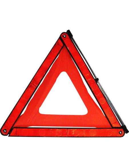 Mexxo gevarendriehoek auto, rode reflecterende rand, met standaard