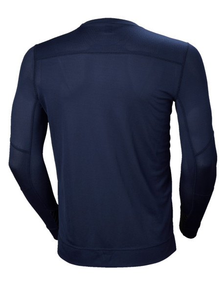 Helly Hansen 75105 Lifa Crewneck thermoshirt - marineblauw