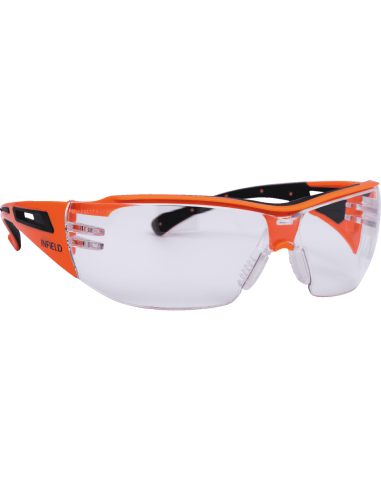 Infield Victor veiligheidsbril - oranje zwart
