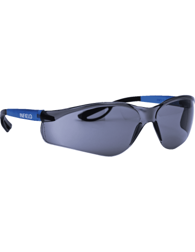 Infield Raptor Outdoor veiligheidsbril - blauw grijs, smoke lens