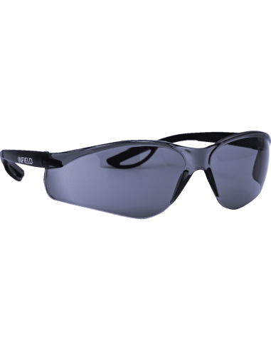 Infield Raptor Outdoor veiligheidsbril - zwart grijs, smoke lens