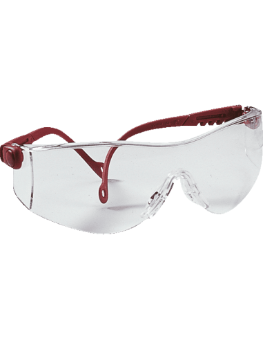 Honeywell OP-TEMA veiligheidsbril - rood