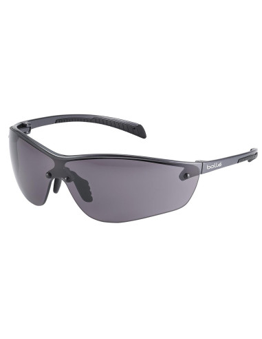 Bollé Silium+ SILPPSI veiligheidsbril - smoke lens, zwart montuur