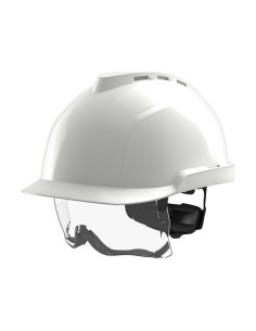 MSA V-Gard 930 veiligheidshelm - ongeventileerd - wit