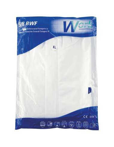 ESV WORK chemisch bestendige wegwerpoverall, wit