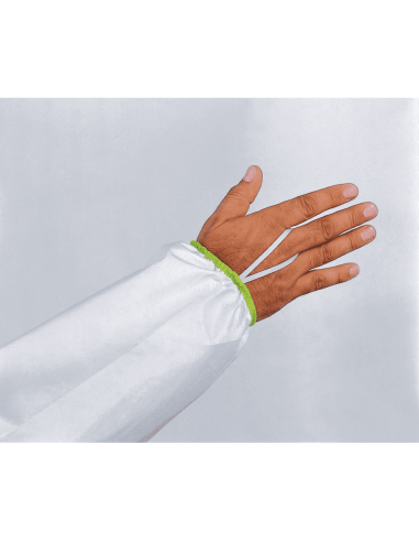 Uvex 9877 chemisch bestendige wegwerpoverall - 5 stuks, wit