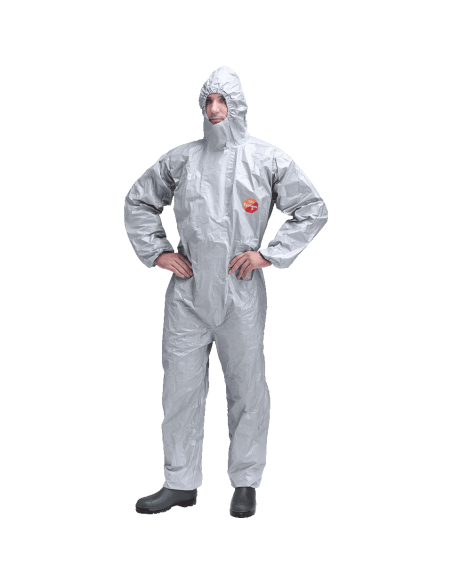 DuPont Tychem 6000 F wegwerpoverall, grijs