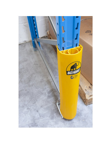 Ampere Rack-Mammut stellingbeschermer, geel