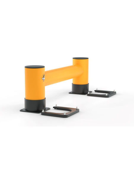 Ampere Rack-Mammut mobiele voetplaat, zwart