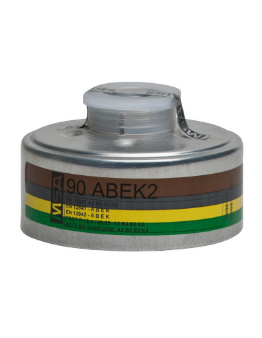 MSA 90 gas- en dampfilter A2B2E2K2