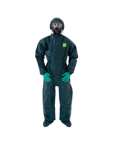 Ansell AlphaTec 4000 wegwerpoverall - model 122, groen