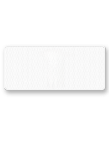 Onderbord verkeersbord naar wens - DOR - aluminium - blanco